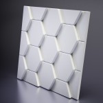 3D Дизайнерская панель из гипса Artpole BEE, 600*600мм, 0,36м2 (арт.М-0040)
