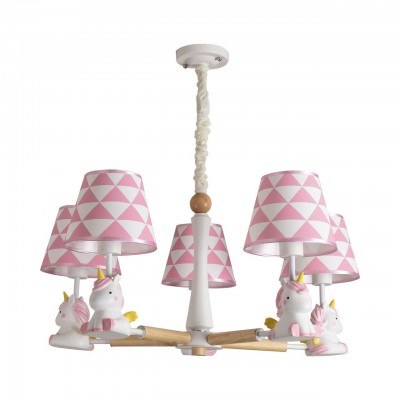 Люстра ЕДИНОРОГ розовая w75*75 h90 E27 5*40W Kink light 074153-5, 074153-5 
Люстра ЕДИНОРОГ розовая w75*75 h90 E27 5*40W Kink light 074153-5, 074153-5