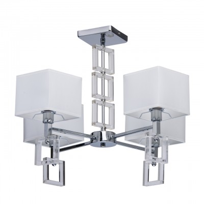 101012405 Mw light Светильник 101012405 Mw light СветильникПотолочные<br><br><br>Установка на натяжной потолок: Да<br>S освещ. до, м2: 8<br>Тип лампы: Накаливания / энергосбережения / светодиодная<br>Тип цоколя: E14<br>Количество ламп: 4<br>MAX мощность ламп, Вт: 40<br>Диаметр, мм мм: 700<br>Высота, мм: 450