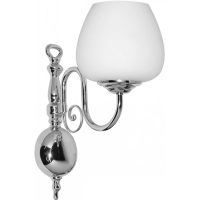 Светильник настенный Arte lamp A1030AP-1CC Flemish Светильник настенный Arte lamp A1030AP-1CC FlemishСнято с производства<br><br><br>S освещ. до, м2: 3<br>Тип лампы: накаливания / энергосбережения / LED-светодиодная<br>Тип цоколя: E14<br>Количество ламп: 1<br>Ширина, мм: 160<br>MAX мощность ламп, Вт: 40<br>Диаметр, мм мм: 280<br>Высота, мм: 360<br>Оттенок (цвет): серебристый