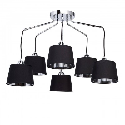 Mw light 103011206 Светильник Mw light 103011206 СветильникПотолочные<br><br><br>Установка на натяжной потолок: Да<br>S освещ. до, м2: 12<br>Тип лампы: Накаливания / энергосбережения / светодиодная<br>Тип цоколя: E27<br>Количество ламп: 6<br>MAX мощность ламп, Вт: 40<br>Диаметр, мм мм: 700<br>Высота, мм: 500