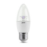 Лампа Gauss LED Candle Crystal Clear E27 4W 2700К (103202104)