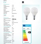 Лампа светодиодная Eglo 10776