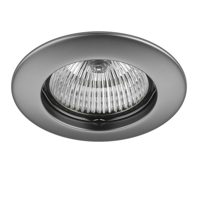 Lightstar TESO 11079 Светильник Lightstar TESO 11079 СветильникКруглые<br>Встраиваемые светильники – популярное осветительное оборудование, которое можно использовать в качестве основного источника или в дополнение к люстре. Они позволяют создать нужную атмосферу атмосферу и привнести в интерьер уют и комфорт. <br> Интернет-магазин «Светодом» предлагает стильный встраиваемый светильник Lightstar 11079. Данная модель достаточно универсальна, поэтому подойдет практически под любой интерьер. Перед покупкой не забудьте ознакомиться с техническими параметрами, чтобы узнать тип цоколя, площадь освещения и другие важные характеристики. <br> Приобрести встраиваемый светильник Lightstar 11079 в нашем онлайн-магазине Вы можете либо с помощью «Корзины», либо по контактным номерам. Мы развозим заказы по Москве, Екатеринбургу и остальным российским городам.<br><br>Тип лампы: галогенная/LED<br>Тип цоколя: MR16 / gu5.3 / GU10<br>Количество ламп: 1<br>MAX мощность ламп, Вт: 50<br>Диаметр, мм мм: 80<br>Размеры: Диаметр врезного отверстия<br>Цвет арматуры: серебристый