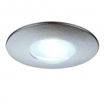 SLV 112240 DEKLED Einbauleuchte, rund, silber metallic, 1W LED, weiss, 4000K