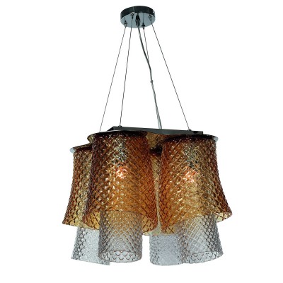 Светильник подвесной Divinare 1152/02 SP-4 Miracolo Светильник подвесной Divinare 1152/02 SP-4 MiracoloПодвесные<br>Компания «Светодом» предлагает широкий ассортимент люстр от известных производителей. Представленные в нашем каталоге товары выполнены из современных материалов и обладают отличным качеством. Благодаря широкому ассортименту Вы сможете найти у нас люстру под любой интерьер. Мы предлагаем как классические варианты, так и современные модели, отличающиеся лаконичностью и простотой форм. Стильная люстра Divinare 1152/02 SP-4 станет украшением любого дома. Эта модель от известного производителя не оставит равнодушным ценителей красивых и оригинальных предметов интерьера. Люстра Divinare 1152/02 SP-4 обеспечит равномерное распределение света по всей комнате. При выборе обратите внимание на характеристики, позволяющие приобрести наиболее подходящую модель. Купить понравившуюся люстру по доступной цене Вы можете в интернет-магазине «Светодом».<br><br>Установка на натяжной потолок: Да<br>S освещ. до, м2: 20<br>Крепление: Планка<br>Тип цоколя: E27<br>Количество ламп: 4<br>MAX мощность ламп, Вт: 100<br>Диаметр, мм мм: 600<br>Длина цепи/провода, мм: 1600<br>Длина, мм: 600<br>Высота, мм: 410<br>Цвет арматуры: серебристый