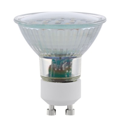 Eglo 11539 Лампа светодиодная SMD, 2х5W (GU10), 4000K, 400lm, 2 шт. в комплекте Eglo 11539 Лампа светодиодная SMD, 2х5W (GU10), 4000K, 400lm, 2 шт. в комплектеЗеркальные Gu10<br><br><br>Цветовая t, К: 4000<br>Тип лампы: LED<br>Тип цоколя: GU10<br>MAX мощность ламп, Вт: 5<br>Диаметр, мм мм: 56<br>Высота, мм: 58