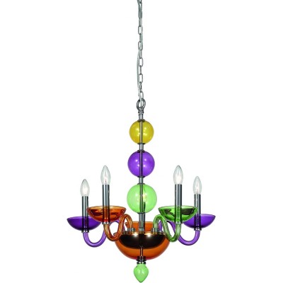 Светильник Divinare 1156/01 LM-5 Светильник Divinare 1156/01 LM-5Подвесные<br>Компания «Светодом» предлагает широкий ассортимент люстр от известных производителей. Представленные в нашем каталоге товары выполнены из современных материалов и обладают отличным качеством. Благодаря широкому ассортименту Вы сможете найти у нас люстру под любой интерьер. Мы предлагаем как классические варианты, так и современные модели, отличающиеся лаконичностью и простотой форм. Стильная люстра Divinare 1156/01 LM-5 станет украшением любого дома. Эта модель от известного производителя не оставит равнодушным ценителей красивых и оригинальных предметов интерьера. Люстра Divinare 1156/01 LM-5 обеспечит равномерное распределение света по всей комнате. При выборе обратите внимание на характеристики, позволяющие приобрести наиболее подходящую модель. Купить понравившуюся люстру по доступной цене Вы можете в интернет-магазине «Светодом».<br><br>Установка на натяжной потолок: Да<br>S освещ. до, м2: 15<br>Крепление: крюк<br>Тип цоколя: E14<br>Количество ламп: 5<br>Ширина, мм: 580<br>MAX мощность ламп, Вт: 60<br>Диаметр, мм мм: 580<br>Размеры основания, мм: 130<br>Длина цепи/провода, мм: 1300<br>Высота, мм: 660<br>Цвет арматуры: серебристый хром