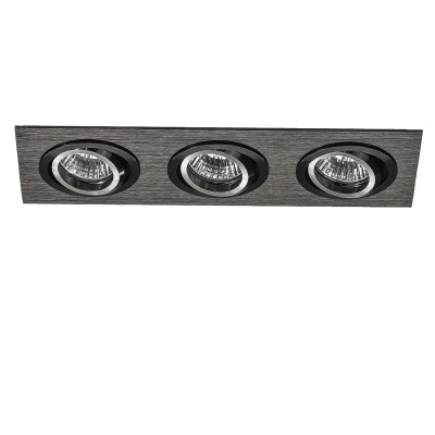 Lightstar SINGO 11623 Светильник Lightstar SINGO 11623 СветильникКарданные<br><br><br>Тип лампы: галогенная/LED<br>Тип цоколя: MR16<br>Количество ламп: 3<br>Ширина, мм: 100<br>MAX мощность ламп, Вт: 50<br>Длина, мм: 280<br>Высота, мм: 8