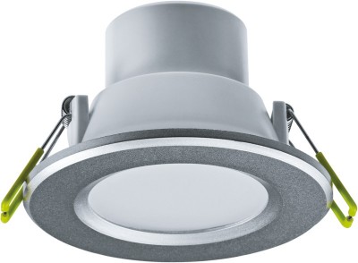 Светильник Navigator 94 821 NDL-P1-5W-830-SL-LED Светильник Navigator 94 821 NDL-P1-5W-830-SL-LEDКруглые LED<br>Встраиваемый светодиодный энергосберегающий светильник типа Downlight (направленного света) NDL-LED cоздает яркий направленный и равномерный свет, что делает его идеальным решением любых задач по освещению. Предназначен для освещения внутренних пространств в жилых, офисных и коммерческих помещениях. Степень защиты IP44 позволяет использовать светильник в помещениях с повышенной влажностью (в ванных комнатах, для подсветки кухонных рабочих поверхностей и проч.) В светодиодных светильниках NDL-LED применяется отражатель параболической формы, что обеспечивает направленное распределение света в угле 90°. В светодиодных светильниках NDL-LED применяются высокоэффективные планарные светодиоды Epistar, обеспечивающие эффективность до 80 лм/Вт. При этом коэффициент цветопередачи светильника обеспечивается на уровне Ragt; 82. Срок службы 40 000 часов. Предоставляется гарантия 3 года.<br><br>S освещ. до, м2: 3<br>Цветовая t, К: 4000<br>Тип лампы: LED-светодиодная<br>MAX мощность ламп, Вт: 5<br>Диаметр, мм мм: 83<br>Диаметр врезного отверстия, мм: 53-70<br>Высота, мм: 58<br>Цвет арматуры: серебристый