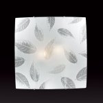Потолочный светильник Сонекс 1240 никель/белый ARESA