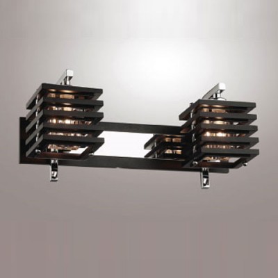 Светильник Odeon Light 1251/2W Ripen хром/венге Светильник Odeon Light 1251/2W Ripen хром/венгеМодерн<br><br><br>S освещ. до, м2: 5<br>Тип товара: Светильник настенный бра<br>Скидка, %: 41<br>Тип лампы: галогенная / LED-светодиодная<br>Тип цоколя: G9<br>Количество ламп: 2<br>Ширина, мм: 380<br>MAX мощность ламп, Вт: 40<br>Расстояние от стены, мм: 170<br>Высота, мм: 190<br>Цвет арматуры: серебристый