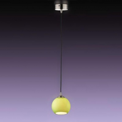 Светильник Odeon light 1343/G никель Eruca Светильник Odeon light 1343/G никель ErucaОдиночные<br>Правильные формы, лаконичный силуэт и теплота цвета – это гармония в освещении, предлагаемая итальянскими производителями. Представляем Вашему вниманию изделие Odeon light 1343/G: элегантное, утончённое, изысканное! Перед Вами благородное европейское качество и неподражаемая итальянская грация. Подвесной светильник Odeon light 1343/G состоит из удлинённой конструкции никелевого мерцания и аккуратного шара, исполненного в нежном светло-зелёном цвете. Обратите внимание, что и выбор колора представлен в строгих традициях итальянской моды и вкуса. Поэтому, если Вы желаете наполнить своё пространство безупречным светом, то подарите себе лаконичный шедевр Odeon light 1343/G!<br><br>S освещ. до, м2: 4<br>Тип лампы: накаливания / энергосбережения / LED-светодиодная<br>Тип цоколя: E14<br>Количество ламп: 1<br>MAX мощность ламп, Вт: 60<br>Диаметр, мм мм: 110<br>Высота, мм: 1100<br>Цвет арматуры: серый
