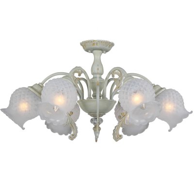 Люстра Favourite 1385-6PC Люстра Favourite 1385-6PCПотолочные<br>Компания «Светодом» предлагает широкий ассортимент люстр от известных производителей. Представленные в нашем каталоге товары выполнены из современных материалов и обладают отличным качеством. Благодаря широкому ассортименту Вы сможете найти у нас люстру под любой интерьер. Мы предлагаем как классические варианты, так и современные модели, отличающиеся лаконичностью и простотой форм. <br>Стильная люстра Favourite 1385-6PC станет украшением любого дома. Эта модель от известного производителя не оставит равнодушным ценителей красивых и оригинальных предметов интерьера. Люстра Favourite 1385-6PC обеспечит равномерное распределение света по всей комнате. При выборе обратите внимание на характеристики, позволяющие приобрести наиболее подходящую модель. <br>Купить понравившуюся люстру по доступной цене Вы можете в интернет-магазине «Светодом».<br><br>Установка на натяжной потолок: Да<br>S освещ. до, м2: 12<br>Крепление: Планка<br>Тип лампы: накаливания / энергосбережения / LED-светодиодная<br>Тип цоколя: E14<br>Количество ламп: 6<br>MAX мощность ламп, Вт: 40<br>Диаметр, мм мм: 600<br>Размеры: D600*H280/1280<br>Высота, мм: 280 - 1280<br>Цвет арматуры: белый