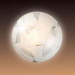Настенно-потолочный светильник Сонекс 141 хром/белый GENI