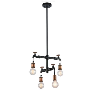 Люстра Favourite 1581-4P Faucet Люстра Favourite 1581-4P FaucetПодвесные<br>Компания «Светодом» предлагает широкий ассортимент люстр от известных производителей. Представленные в нашем каталоге товары выполнены из современных материалов и обладают отличным качеством. Благодаря широкому ассортименту Вы сможете найти у нас люстру под любой интерьер. Мы предлагаем как классические варианты, так и современные модели, отличающиеся лаконичностью и простотой форм. Стильная люстра Favourite 1581-4P станет украшением любого дома. Эта модель от известного производителя не оставит равнодушным ценителей красивых и оригинальных предметов интерьера. Люстра Favourite 1581-4P обеспечит равномерное распределение света по всей комнате. При выборе обратите внимание на характеристики, позволяющие приобрести наиболее подходящую модель. Купить понравившуюся люстру по доступной цене Вы можете в интернет-магазине «Светодом». Мы предлагаем доставку не только по Москве и Екатеринбурге, но и по всей России.<br><br>Установка на натяжной потолок: Да<br>S освещ. до, м2: 12<br>Крепление: Планка<br>Тип лампы: Накаливания / энергосбережения / светодиодная<br>Тип цоколя: E27<br>Количество ламп: 4<br>MAX мощность ламп, Вт: 60<br>Диаметр, мм мм: 440<br>Размеры: D440*H1250<br>Высота, мм: 1250<br>Цвет арматуры: бронзовый с чернением