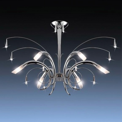 Люстра Odeon Light 1614/6 хром Davida Люстра Odeon Light 1614/6 хром DavidaПотолочные<br>Компания «Светодом» предлагает широкий ассортимент люстр от известных производителей. Представленные в нашем каталоге товары выполнены из современных материалов и обладают отличным качеством. Благодаря широкому ассортименту Вы сможете найти у нас люстру под любой интерьер. Мы предлагаем как классические варианты, так и современные модели, отличающиеся лаконичностью и простотой форм. Стильная люстра Odeon light 1614/6 станет украшением любого дома. Эта модель от известного производителя не оставит равнодушным ценителей красивых и оригинальных предметов интерьера. Люстра Odeon light 1614/6 обеспечит равномерное распределение света по всей комнате. При выборе обратите внимание на характеристики, позволяющие приобрести наиболее подходящую модель. Купить понравившуюся люстру по доступной цене Вы можете в интернет-магазине «Светодом».<br><br>Установка на натяжной потолок: Да<br>S освещ. до, м2: 16<br>Крепление: Планка<br>Тип лампы: галогенная / LED-светодиодная<br>Тип цоколя: G9<br>Количество ламп: 6<br>MAX мощность ламп, Вт: 40<br>Диаметр, мм мм: 880<br>Высота, мм: 500<br>Цвет арматуры: серебристый