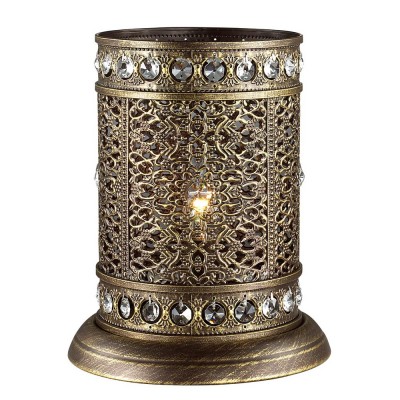 Светильник Favourite 1626-1T Светильник Favourite 1626-1TКлассические<br>Настольная лампа – это не просто источник дополнительного освещения, но и оригинальный элемент декора. Его можно установить в спальне, гостиной, кабинете и других комнатах. Интернет-магазин «Светодом» предлагает настольные лампы разных стилей по доступным ценам. Благодаря большому ассортименту Вы обязательно найдете в нашем каталоге именно ту модель, которую искали. Настольная лампа Favourite 1626-1T – прекрасный вариант для завершения интерьера. Ее можно включить одновременно с люстрой для более яркого освещения или без нее для создания уютной атмосферы, настраивающей на отдых. Купить настольную лампу Favourite 1626-1T Вы можете с помощью виртуальной «Корзины» или по контактным номерам, указанным на сайте.<br><br>Тип лампы: Накаливания / энергосбережения / светодиодная<br>Тип цоколя: E14<br>Количество ламп: 1<br>MAX мощность ламп, Вт: 40<br>Размеры: D200*H250<br>Цвет арматуры: Золотой