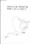 Настольная лампа Odeon light 1803/1T LERTA