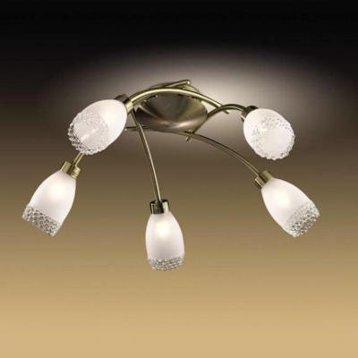 Люстра Odeon Light 1803/5C бронза Lerta Люстра Odeon Light 1803/5C бронза LertaПотолочные<br>Стиль модерн в освещении облегчает Вам решение многих задач, как и потолочная люстра Odeon Light 1803/5C. Во-первых, это прекрасный образец практичности, когда можно использовать конструкцию в помещениях любого размера. Во-вторых, перед Вами аккуратный элемент декора. В-третьих, это стильно, потому что в люстре Odeon Light 1803/5C нет нагромождения деталей. Вот она идеальная лаконичность в освещении Вашего интерьера. Каждый элемент конструкции бронзового мерцания создан по концепции лёгкой геометрии. В люстре Odeon Light 1803/5C слегка загнутые детали завершаются аккуратными плафонами яркого сияния в универсальном количестве пяти штук. Перед Вами достойное освещение в стиле модерн!<br><br>Установка на натяжной потолок: Да<br>S освещ. до, м2: 13<br>Крепление: Планка<br>Тип лампы: галогенная / LED-светодиодная<br>Тип цоколя: G9<br>Количество ламп: 5<br>MAX мощность ламп, Вт: 40<br>Диаметр, мм мм: 530<br>Высота, мм: 200<br>Цвет арматуры: бронзовый