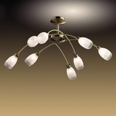 Люстра Odeon Light 1803/8 бронза Lerta Люстра Odeon Light 1803/8 бронза LertaПотолочные<br>Яркость света в концептуальном решении модерн – это стильно! Особенно когда речь идёт о потолочной люстре Odeon Light 1803/8, чьё распределение сияния обеспечено восемью лампами. Это необходимо, как для насыщенного освещения пространства, так и для его отдельного распределения по поверхности. При этих достоинствах люстра Odeon Light 1803/8 также гармонично сочетает в себе необходимые для модернового интерьера практичность и чистую эстетику. Каждый элемент конструкции бронзового мерцания создан по концепции лёгкой геометрии плавных линий. Нет резкости, нагромождения, сложных форм. Только лёгкость, мягкость и идеальные пропорции! Перед Вами достойное освещение в стиле модерн!<br><br>Установка на натяжной потолок: Да<br>S освещ. до, м2: 21<br>Крепление: Планка<br>Тип лампы: галогенная / LED-светодиодная<br>Тип цоколя: G9<br>Количество ламп: 8<br>MAX мощность ламп, Вт: 40<br>Диаметр, мм мм: 800<br>Высота, мм: 340<br>Цвет арматуры: бронзовый