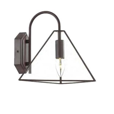 Favourite Pyramid 1917-1W Светильник настенный бра Favourite Pyramid 1917-1W Светильник настенный браЛофт<br><br><br>Тип цоколя: E14<br>Количество ламп: 1<br>MAX мощность ламп, Вт: 40<br>Размеры: W255*D295*H260