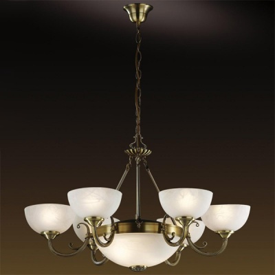 Люстра Odeon Light 1989/8 Alicante бронза Люстра Odeon Light 1989/8 Alicante бронзаПодвесные<br>Перед Вами восемь чаш яркого света, закреплённых на грациозной бронзовой конструкции потолочной люстры Odeon Light 1989/8. Это прекрасный образец для подражания, ведь исполнен он в классическом стиле, которому не бывает равных. Освещение вне времени и моды. Дополняйте дизайн различными аксессуарами, новой мебелью, меняйте обои и фурнитуру, но люстра Odeon Light 1989/8 всегда будет эталоном безупречного вкуса. Ваше центральное украшение! Если говорить об интеллигентной роскоши, то представлять классику. Порадуйте себя, близких, а далее и гостей непревзойдённой эстетикой люстры Odeon Light 1989/8, которая найдёт свою нишу в любом пространстве, облагораживая и вдохновляя его.<br><br>Установка на натяжной потолок: Да<br>S освещ. до, м2: 21<br>Крепление: Крюк<br>Тип товара: Люстра подвесная<br>Тип лампы: накаливания / энергосбережения / LED-светодиодная<br>Тип цоколя: E14/E27<br>Количество ламп: 8<br>MAX мощность ламп, Вт: 40<br>Диаметр, мм мм: 740<br>Высота, мм: 480-1100<br>Цвет арматуры: бронзовый