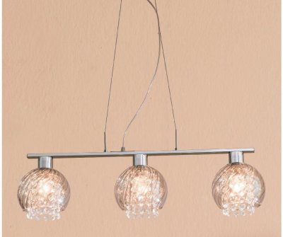 Citilux Бейт CL317231 Светильник подвесной Citilux Бейт CL317231 Светильник подвеснойТройные<br>Подвесной светильник – это универсальный вариант, подходящий для любой комнаты. Сегодня производители предлагают огромный выбор таких моделей по самым разным ценам. В каталоге интернет-магазина «Светодом» мы собрали большое количество интересных и оригинальных светильников по выгодной стоимости. Вы можете приобрести их в Москве, Екатеринбурге и любом другом городе России. Подвесной светильник Citilux CL317231 сразу же привлечет внимание Ваших гостей благодаря стильному исполнению. Благородный дизайн позволит использовать эту модель практически в любом интерьере. Она обеспечит достаточно света и при этом легко монтируется. Чтобы купить подвесной светильник Citilux CL317231, воспользуйтесь формой на нашем сайте или позвоните менеджерам интернет-магазина.<br><br>S освещ. до, м2: 12<br>Тип лампы: накаливания / энергосбережения / LED-светодиодная<br>Тип цоколя: E27<br>Цвет арматуры: серебристый хром<br>Количество ламп: 3<br>Размеры: Габариты 70х15см, Высота 30…120см, Хрусталь за дымчатым стеклом<br>Длина, мм: 700<br>Высота, мм: 300-1200<br>Поверхность арматуры: глянцевый<br>Оттенок (цвет): прозрачный, дымчатый<br>MAX мощность ламп, Вт: 60