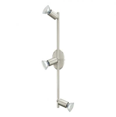 Eglo BUZZ-LED 92597 Светильник поворотный спот Eglo BUZZ-LED 92597 Светильник поворотный спотТройные<br>Светильники-споты – это оригинальные изделия с современным дизайном. Они позволяют не ограничивать свою фантазию при выборе освещения для интерьера. Такие модели обеспечивают достаточно качественный свет. Благодаря компактным размерам Вы можете использовать несколько спотов для одного помещения. Интернет-магазин «Светодом» предлагает необычный светильник-спот Eglo 92597 по привлекательной цене. Эта модель станет отличным дополнением к люстре, выполненной в том же стиле. Перед оформлением заказа изучите характеристики изделия. Купить светильник-спот Eglo 92597 в нашем онлайн-магазине Вы можете либо с помощью формы на сайте, либо по указанным выше телефонам. Обратите внимание, что у нас склады не только в Москве и Екатеринбурге, но и других городах России.<br><br>Крепление: потолочное<br>Цветовая t, К: 3000 (теплый белый)<br>Тип лампы: галогенная / LED-светодиодная<br>Тип цоколя: GU10<br>Количество ламп: 3<br>Ширина, мм: 65<br>MAX мощность ламп, Вт: 2,5<br>Размеры основания, мм: 0<br>Длина, мм: 485<br>Цвет арматуры: серый<br>Общая мощность, Вт: 3X3W