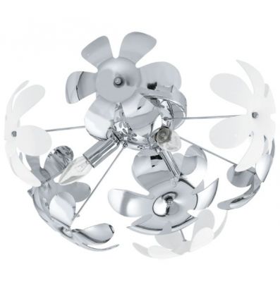Eglo CAMILE 92519 Настенно-потолочный светильник Eglo CAMILE 92519 Настенно-потолочный светильникПотолочные<br>Компания «Светодом» предлагает широкий ассортимент люстр от известных производителей. Представленные в нашем каталоге товары выполнены из современных материалов и обладают отличным качеством. Благодаря широкому ассортименту Вы сможете найти у нас люстру под любой интерьер. Мы предлагаем как классические варианты, так и современные модели, отличающиеся лаконичностью и простотой форм. Стильная люстра Eglo 92519 станет украшением любого дома. Эта модель от известного производителя не оставит равнодушным ценителей красивых и оригинальных предметов интерьера. Люстра Eglo 92519 обеспечит равномерное распределение света по всей комнате. При выборе обратите внимание на характеристики, позволяющие приобрести наиболее подходящую модель. Купить понравившуюся люстру по доступной цене Вы можете в интернет-магазине «Светодом».<br><br>Установка на натяжной потолок: Да<br>S освещ. до, м2: 12<br>Крепление: Планка<br>Тип цоколя: E14<br>Количество ламп: 3<br>MAX мощность ламп, Вт: 40<br>Диаметр, мм мм: 515<br>Размеры основания, мм: 0<br>Высота, мм: 280<br>Цвет арматуры: серебристый<br>Общая мощность, Вт: 3X40W