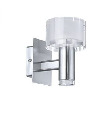 Eglo FABIANA 90578 Светильник настенный бра Eglo FABIANA 90578 Светильник настенный браХай-тек<br><br><br>S освещ. до, м2: 2<br>Крепление: настенное<br>Тип товара: Светильник настенный бра<br>Скидка, %: 35<br>Тип цоколя: G9<br>Количество ламп: 1<br>MAX мощность ламп, Вт: 33<br>Длина, мм: 90<br>Расстояние от стены, мм: 130<br>Высота, мм: 150<br>Цвет арматуры: серебристый