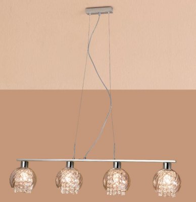 Citilux Бейт CL317241 Светильник подвесной Citilux Бейт CL317241 Светильник подвеснойДлинные 4+<br>Подвесной светильник – это универсальный вариант, подходящий для любой комнаты. Сегодня производители предлагают огромный выбор таких моделей по самым разным ценам. В каталоге интернет-магазина «Светодом» мы собрали большое количество интересных и оригинальных светильников по выгодной стоимости. Вы можете приобрести их с доставкой в Москву, Екатеринбург и любой другой город России. Подвесной светильник Citilux CL317241 сразу же привлечет внимание Ваших гостей благодаря стильному исполнению. Благородный дизайн позволит использовать эту модель практически в любом интерьере. Она обеспечит достаточно света и при этом легко монтируется. Чтобы купить подвесной светильник Citilux CL317241, воспользуйтесь формой на нашем сайте или позвоните менеджерам интернет-магазина.<br><br>S освещ. до, м2: 16<br>Тип лампы: накаливания / энергосбережения / LED-светодиодная<br>Тип цоколя: E27<br>Количество ламп: 4<br>Ширина, мм: 150<br>MAX мощность ламп, Вт: 60<br>Размеры: Габариты 96х15см, Высота 30…120см, Хрусталь за дымчатым стеклом<br>Длина, мм: 960<br>Высота, мм: 300-1200<br>Поверхность арматуры: глянцевый<br>Оттенок (цвет): прозрачный, дымчатый<br>Цвет арматуры: серебристый хром
