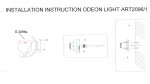 Светильник настенный бра Odeon light 2096/1w MOSAIC