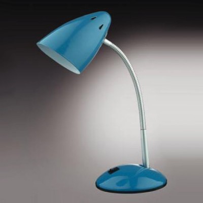 Настольная лампа Odeon light 2102/1T Gap синий Настольная лампа Odeon light 2102/1T Gap синийОфисные<br>Настольная лампа – это не просто источник дополнительного освещения, но и оригинальный элемент декора. Его можно установить в спальне, гостиной, кабинете и других комнатах. Интернет-магазин «Светодом» предлагает настольные лампы разных стилей по доступным ценам. Благодаря большому ассортименту Вы обязательно найдете в нашем каталоге именно ту модель, которую искали. Настольная лампа Odeon light 2102/1T – прекрасный вариант для завершения интерьера. Ее можно включить одновременно с люстрой для более яркого освещения или без нее для создания уютной атмосферы, настраивающей на отдых. Купить настольную лампу Odeon light 2102/1T Вы можете с помощью виртуальной «Корзины» или по контактным номерам, указанным на сайте.<br><br>S освещ. до, м2: 4<br>Тип лампы: накал-я - энергосбер-я<br>Тип цоколя: E27<br>Количество ламп: 1<br>Ширина, мм: 141<br>MAX мощность ламп, Вт: 60<br>Диаметр, мм мм: 100<br>Высота, мм: 380<br>Цвет арматуры: синий