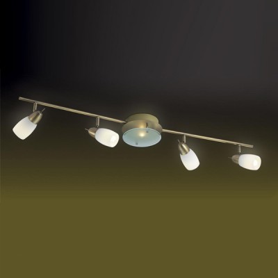 Светильник Odeon light 2130/4W Orto бронза Светильник Odeon light 2130/4W Orto бронзаС 4 лампами<br>Светильники-споты – это оригинальные изделия с современным дизайном. Они позволяют не ограничивать свою фантазию при выборе освещения для интерьера. Такие модели обеспечивают достаточно качественный свет. Благодаря компактным размерам Вы можете использовать несколько спотов для одного помещения. Интернет-магазин «Светодом» предлагает необычный светильник-спот Odeon light 2130/4W по привлекательной цене. Эта модель станет отличным дополнением к люстре, выполненной в том же стиле. Перед оформлением заказа изучите характеристики изделия. Купить светильник-спот Odeon light 2130/4W в нашем онлайн-магазине Вы можете либо с помощью формы на сайте, либо по указанным выше телефонам. Обратите внимание, что мы предлагаем доставку не только по Москве и Екатеринбургу, но и всем остальным российским городам.<br><br>S освещ. до, м2: 3<br>Тип товара: Светильник поворотный спот<br>Тип лампы: накал-я - энергосбер-я/галогенная<br>Тип цоколя: E14+G9<br>Количество ламп: 5<br>MAX мощность ламп, Вт: 40<br>Длина, мм: 1070<br>Высота, мм: 195<br>Цвет арматуры: бронзовый