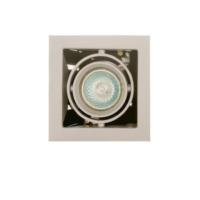 Lightstar CARDANO 214017 Светильник Lightstar CARDANO 214017 СветильникКарданные<br><br><br>Тип лампы: галогенная/LED<br>Тип цоколя: MR16 HP16<br>Количество ламп: 1<br>Ширина, мм: 110<br>MAX мощность ламп, Вт: 50W<br>Размеры: Размер врезного отверстия 95 x 95 Высота врезного отверстия<br>Длина, мм: 110<br>Высота, мм: 5<br>Цвет арматуры: титан