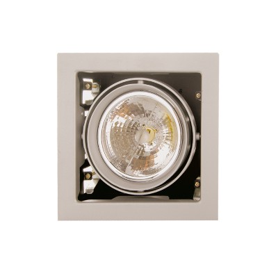 Lightstar CARDANO 214117 Светильник Lightstar CARDANO 214117 СветильникКарданные<br><br><br>Тип лампы: галогенная/LED<br>Тип цоколя: DR111<br>Количество ламп: 1<br>MAX мощность ламп, Вт: 50W<br>Размеры: Размер врезного отверстия 165 x 165 Высота врезного отверстия<br>Цвет арматуры: титан