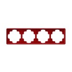 Gira S-Color Красный Рамка 4-ая (G21443)