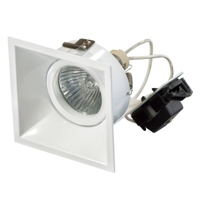 Lightstar DOMINO 214506 Светильник Lightstar DOMINO 214506 СветильникКвадратные<br>Встраиваемые светильники – популярное осветительное оборудование, которое можно использовать в качестве основного источника или в дополнение к люстре. Они позволяют создать нужную атмосферу атмосферу и привнести в интерьер уют и комфорт. Интернет-магазин «Светодом» предлагает стильный встраиваемый светильник Lightstar 214506. Данная модель достаточно универсальна, поэтому подойдет практически под любой интерьер. Перед покупкой не забудьте ознакомиться с техническими параметрами, чтобы узнать тип цоколя, площадь освещения и другие важные характеристики. Приобрести встраиваемый светильник Lightstar 214506 в нашем онлайн-магазине Вы можете либо с помощью «Корзины», либо по контактным номерам. Мы развозим заказы по Москве, Екатеринбургу и остальным российским городам.<br><br>Тип лампы: галогенная/LED<br>Тип цоколя: MR16<br>Ширина, мм: 83<br>Диаметр врезного отверстия, мм: 75<br>Длина, мм: 83<br>Высота, мм: 85