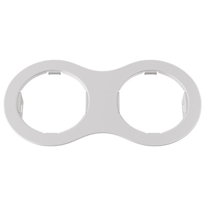 Lightstar DOMINO 214626 Рамка для светильника Lightstar DOMINO 214626 Рамка для светильникаДаунлайты<br><br><br>Тип цоколя: МR16<br>Ширина, мм: 115<br>Длина, мм: 210