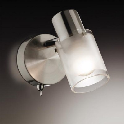 Светильник Odeon light 2175/1W Parfe никель с выкл Светильник Odeon light 2175/1W Parfe никель с выклОдиночные<br>Допускается установка светильника на вертикальную поверхность - стену и горизонтальную поверхность - потолок.<br><br>S освещ. до, м2: 2<br>Тип лампы: накал-я - энергосбер-я<br>Тип цоколя: E14<br>Цвет арматуры: серый<br>Количество ламп: 1<br>Расстояние от стены, мм: 100<br>Высота, мм: 170<br>MAX мощность ламп, Вт: 40