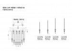 Люстра потолочная Odeon light 2187/6c LIAN