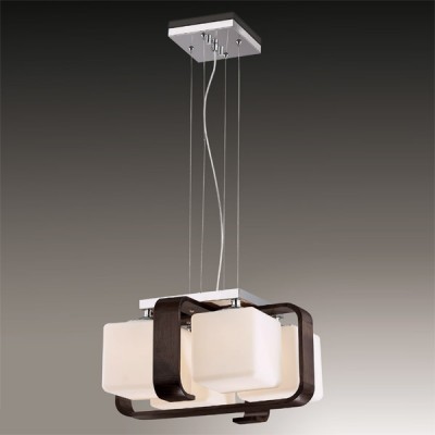 Люстра Odeon light 2199/4 хром Via Люстра Odeon light 2199/4 хром ViaПодвесные<br>В поисках исключительности пора обратиться и к восточному стилю, отражённому в люстре Odeon light 2199/4. Необычная эстетика хранится в интересной архитектуре творения дизайнеров. Геометрия люстры Odeon light 2199/4 достаточно проста и лаконична, но сама конструкция является оригинальным переплетением нескольких тактичных и гармоничных между собой форм. Интересно сочетание хромированной конструкции, деталей из тёмного дерева и ламп в виде кубов с мягкими краями. Перед Вами уникальность исполнения и, наконец-то, нестандартный взгляд на формы в освещении. Вы заслуживаете увидеть восторг близких и гостей при взгляде на бесподобное украшение собственного интерьера.<br><br>Установка на натяжной потолок: Да<br>S освещ. до, м2: 16<br>Крепление: планка<br>Тип лампы: накаливания / энергосбережения / LED-светодиодная<br>Тип цоколя: E27<br>Количество ламп: 4<br>MAX мощность ламп, Вт: 60<br>Диаметр, мм мм: 460<br>Высота, мм: 245-1100<br>Цвет арматуры: серебристый