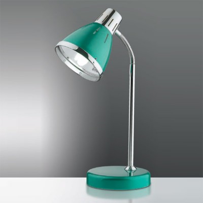 Светильник настольный Odeon light 2223/1T зеленый Hint Светильник настольный Odeon light 2223/1T зеленый HintОфисные<br>Настольная лампа для современного офиса – это источник яркого света и, в тоже время, неоспоримый элемент престижного дизайна всего интерьера. Поэтому необходимо отдавать предпочтение комплексному подходу к выбору изделий для рабочего пространства. Предлагаем Вашему вниманию стильную настольную лампу Odeon light 2223/1T, которую отличает насыщенность светового потока, дополненная лаконичной формой. Изделие изначально представлено в классической вариации дизайна, но особое цветовое решение придаёт ему свежие ноты. Перламутрово-зелёный отлив наполняет лампу Odeon light 2223/1T благородным сиянием и престижной огранкой, что станет истинным достоянием Вашего рабочего пространства.<br><br>S освещ. до, м2: 4<br>Тип лампы: накал-я - энергосбер-я<br>Тип цоколя: E27<br>Количество ламп: 1<br>Ширина, мм: 160<br>MAX мощность ламп, Вт: 60<br>Высота, мм: 270<br>Цвет арматуры: зеленый