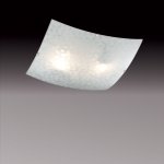 Потолочный светильник Сонекс 2226 никель/белый SANTA
