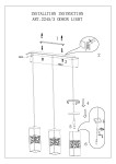 Подвесной светильник Odeon light 2245/3 CANDY