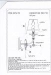 Светильник настенный бра Odeon light 2274/1W KVINTA