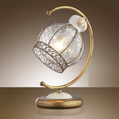 Светильник настольный Odeon light 2278/1T коричневый Asula Светильник настольный Odeon light 2278/1T коричневый AsulaВосточный стиль<br>Настольная лампа Odeon light 2278/1T исполнена в исключительно благородном восточном стиле, где главным достоинством является изысканное убранство. Во-первых, конструкция изделия имеет плавные изгибы и грациозный силуэт. Во-вторых, здесь обыгрывается тема восточного шатра, такого гостеприимного и уютного. В-третьих, декоративные составляющие покоряют с первого взгляда: рельефная поверхность плафона и его бронзовая отделка, флористические орнаменты на керамических вставках, геометрия деталей в форме луны. Перед Вами действительно утончённый и при этом роскошный восточный стиль. Сочетание золотистого и белоснежного оттенков делает настольную лампы Odeon light 2278/1T идеальной для любых интерьеров. Наполните своё пространство великолепным убранством роскошного Востока!<br><br>S освещ. до, м2: 2<br>Тип лампы: накаливания / энергосбережения / LED-светодиодная<br>Тип цоколя: E14<br>Цвет арматуры: коричневый<br>Количество ламп: 1<br>Ширина, мм: 160<br>Высота, мм: 320<br>MAX мощность ламп, Вт: 40
