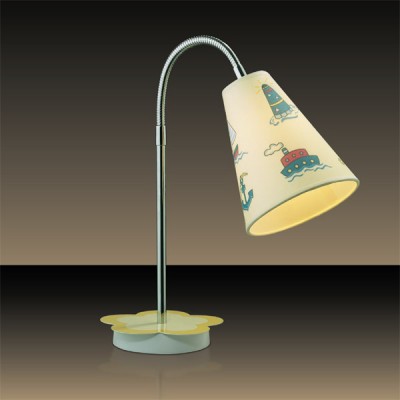 Светильник настольный Odeon light 2281/1T хром Dream Светильник настольный Odeon light 2281/1T хром DreamДля детской<br>Настольная лампа – это не просто источник дополнительного освещения, но и оригинальный элемент декора. Его можно установить в спальне, гостиной, кабинете и других комнатах. Интернет-магазин «Светодом» предлагает настольные лампы разных стилей по доступным ценам. Благодаря большому ассортименту Вы обязательно найдете в нашем каталоге именно ту модель, которую искали. <br> Настольная лампа Odeon light 2281/1T – прекрасный вариант для завершения интерьера. Ее можно включить одновременно с люстрой для более яркого освещения или без нее для создания уютной атмосферы, настраивающей на отдых. <br> Купить настольную лампу Odeon light 2281/1T Вы можете с помощью виртуальной «Корзины» или по контактным номерам, указанным на сайте.<br><br>S освещ. до, м2: 2<br>Тип лампы: накал-я - энергосбер-я<br>Тип цоколя: E14<br>Количество ламп: 1<br>MAX мощность ламп, Вт: 40<br>Диаметр, мм мм: 130<br>Высота, мм: 320<br>Цвет арматуры: желый, серебристый хром