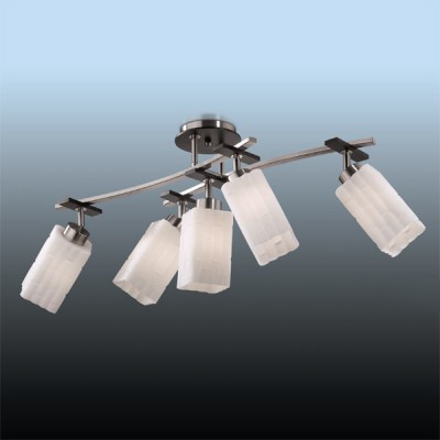 Люстра Odeon Light 2283/5C никель Nuki Люстра Odeon Light 2283/5C никель NukiПоворотные<br>Компания «Светодом» предлагает широкий ассортимент люстр от известных производителей. Представленные в нашем каталоге товары выполнены из современных материалов и обладают отличным качеством. Благодаря широкому ассортименту Вы сможете найти у нас люстру под любой интерьер. Мы предлагаем как классические варианты, так и современные модели, отличающиеся лаконичностью и простотой форм. Стильная люстра Odeon light 2283/5C станет украшением любого дома. Эта модель от известного производителя не оставит равнодушным ценителей красивых и оригинальных предметов интерьера. Люстра Odeon light 2283/5C обеспечит равномерное распределение света по всей комнате. При выборе обратите внимание на характеристики, позволяющие приобрести наиболее подходящую модель. Купить понравившуюся люстру по доступной цене Вы можете в интернет-магазине «Светодом».<br><br>Установка на натяжной потолок: Да<br>S освещ. до, м2: 20<br>Крепление: планка<br>Тип лампы: накаливания / энергосбережения / LED-светодиодная<br>Тип цоколя: E27<br>Количество ламп: 5<br>MAX мощность ламп, Вт: 60<br>Длина, мм: 870<br>Высота, мм: 350<br>Цвет арматуры: серый